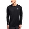 On Maglia Running Ml Core Nero Uomo