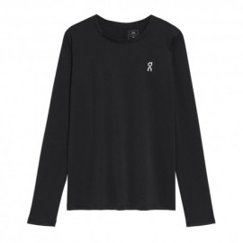 On Maglia Running Ml Core Nero Donna