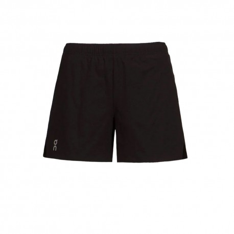 On Pantaloncini Running Essential Nero Donna