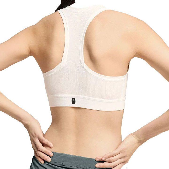 On Reggiseno Sportivo Pace Undyed-Bianco Donna