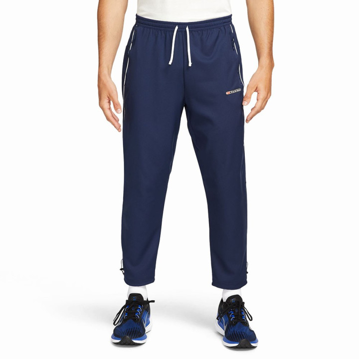 Nike Pantaloni Running Track Club Blu Navy Bianco Uomo