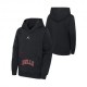 Nike Felpa Nba Con Cappuccio Bulls Nero Rosso Bambino