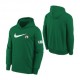 Nike Felpa Nba Con Cappuccio Celtics Verde Bambino