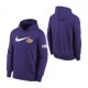 Nike Felpa Nba Con Cappuccio Lakers Viola Bambino