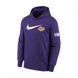 Nike Felpa Nba Con Cappuccio Lakers Viola Bambino