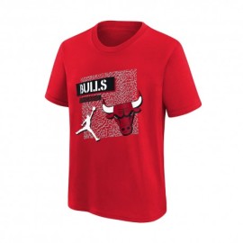 Nike Maglia Basket Nba Statement Bulls Rosso Bambino