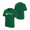 Nike Maglia Basket Nba Swoosh Celtics Verde Bambino