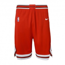 Nike Pantaloncini Basket Nba Icon Bulls Rosso Bambino