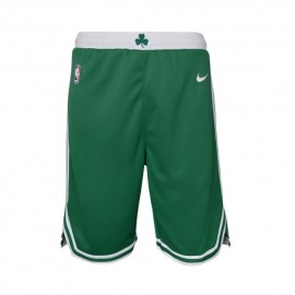 Nike Pantaloncini Basket Nba Celtics Verde Bambino