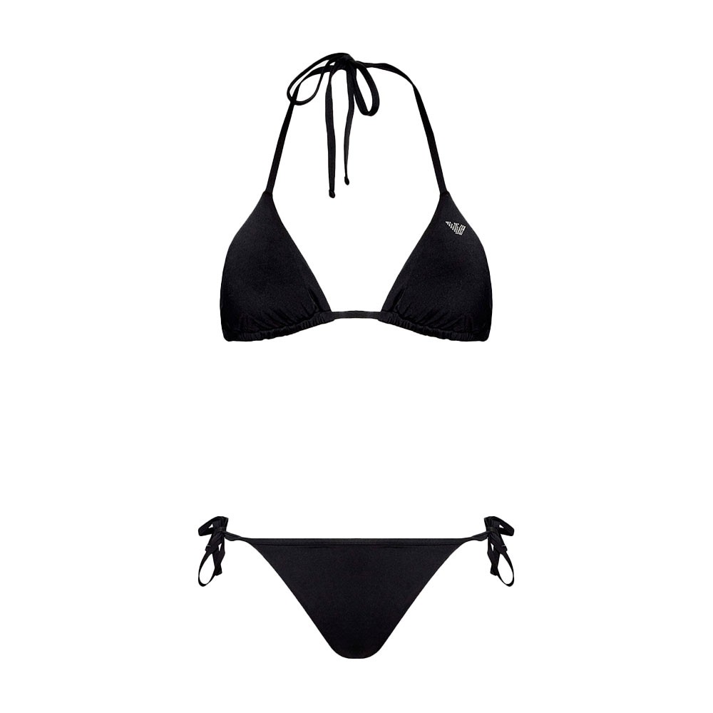 Image of Ea7 Bikini Logo Nero Donna M