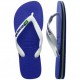 Havaianas Brasil Logo Blu Bianco - Infradito Mare Bambino