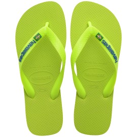 Brasil logo Neon lime