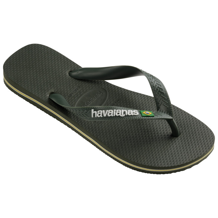 Havaianas Brasil Logo Verde - Infradito Mare Uomo