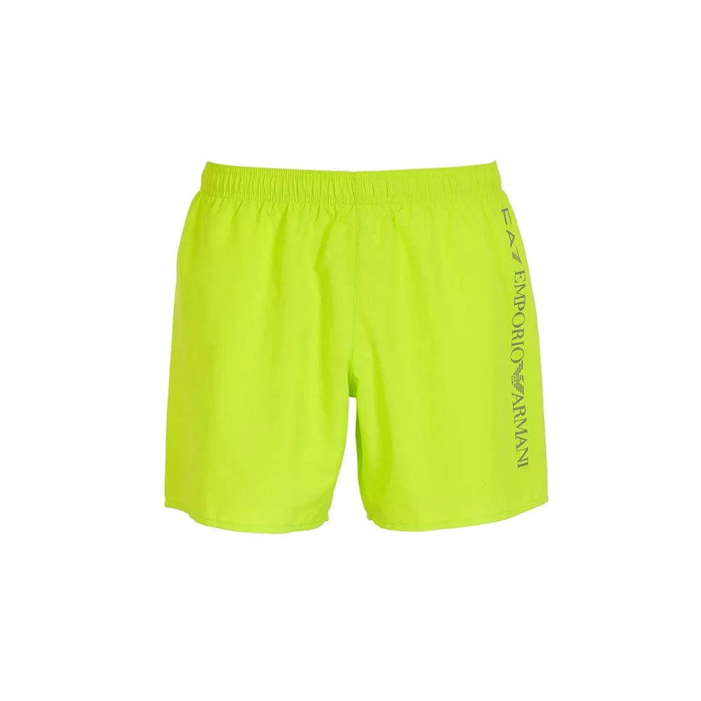 Ea7 Costume Boxer Logo Di Lato Giallo Uomo XL