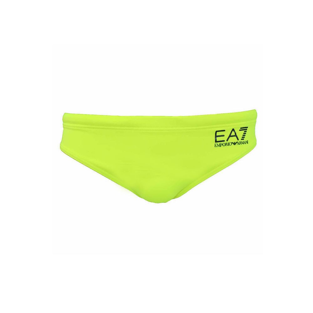 Ea7 Costume Slip Logo Piccolo Giallo Uomo S