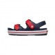 Crocs Cruiser Doppia Fascia Blu Rosso - Sandali Mare Bambino