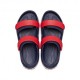 Crocs Cruiser Doppia Fascia Blu Rosso - Sandali Mare Bambino