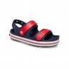 Crocs Cruiser Doppia Fascia Blu Rosso - Sandali Mare Bambino