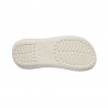 Crocs Crush Doppia Fascia Zeppa Crema - Sandali Mare Donna