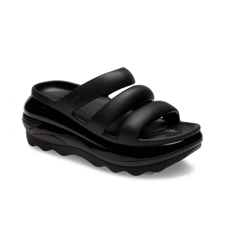 Crocs Crush Tripla Fascia Nero - Ciabatte Mare Donna