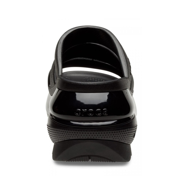 Crocs Crush Tripla Fascia Nero - Ciabatte Mare Donna