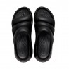 Crocs Crush Tripla Fascia Nero - Sandali Mare Donna