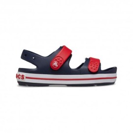 Crocs Doppia Fascia Blu Rosso - Sandali Mare Bambino