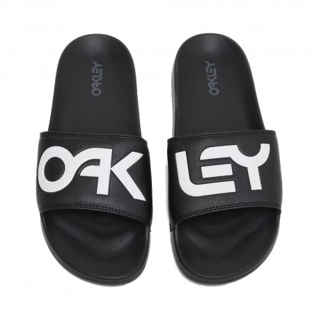 Oakley Fascia Logo Nero - Ciabatte Mare Uomo