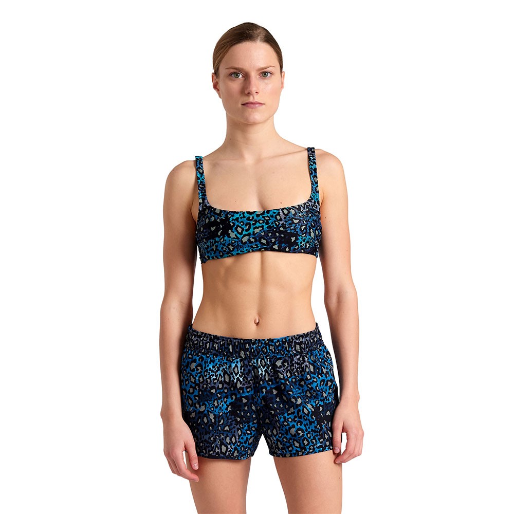 Arena Costume Boxer Animal Blu Donna S