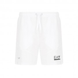 Ea7 Pantaloncini Tennis Pro Pl Bianco Uomo