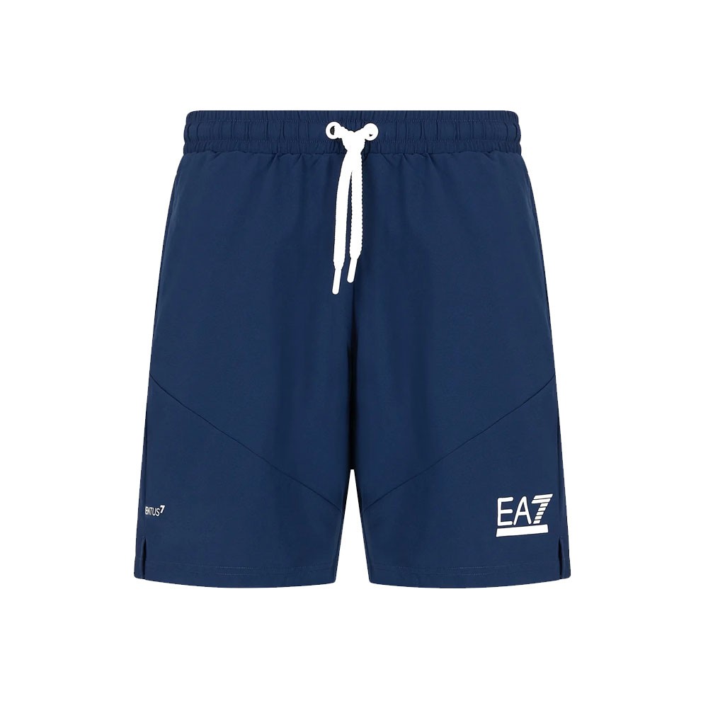 Ea7 Pantaloncini Tennis Pro Pl Blu Navy Uomo S
