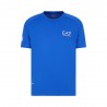 Ea7 T-Shirt Tennis Ventus 7 Azzurro Uomo