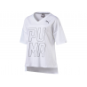 Puma T-Shirt Donna Mm Scollo V Bianco