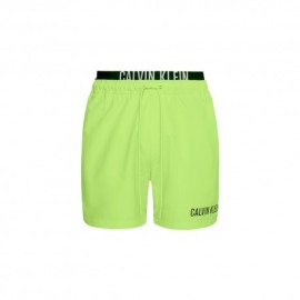 Calvin Klein Costume Boxer Medio Elastico Lime Uomo