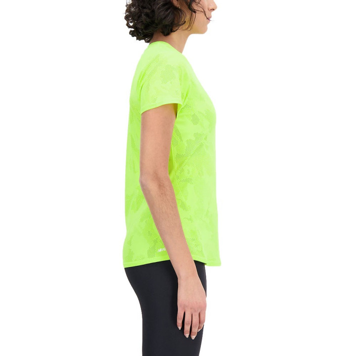 New Balance Maglia Running Q Seed Manica Lunga Giallo Donna