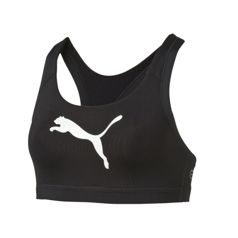 Puma Bra Logo Train Donna Nero