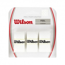 Wilson Overgrip Tennis Pro Perforated Bianco