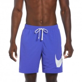Nike Pantaloncini Mare Big Logo Viola Uomo