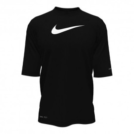 Nike T-Shirt Protezione Uv Nero Bambino