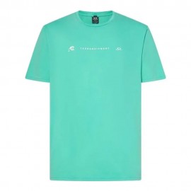 Oakley T-Shirt Medusa Verde Uomo
