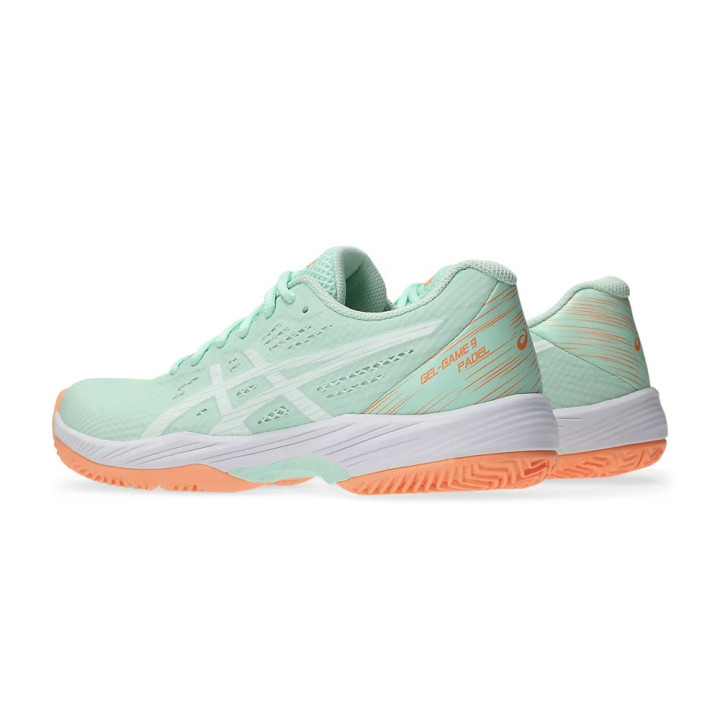 Asics Padel Padel Gel-Game 9 Verde - Scarpe Da Padel Donna