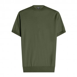 Zeybra T-Shirt Maglia Verde Uomo