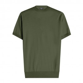 Zeybra T-Shirt Maglia Verde Uomo