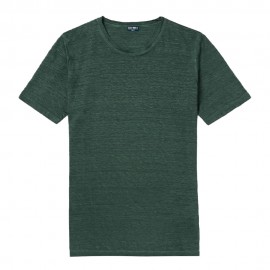Zeybra T-Shirt Lino Verde Uomo