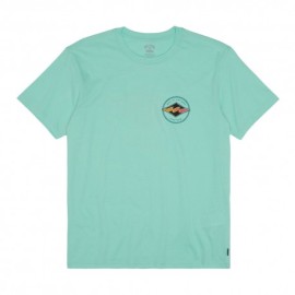 Billabong T-Shirt Logo Cuore Azzurro Uomo
