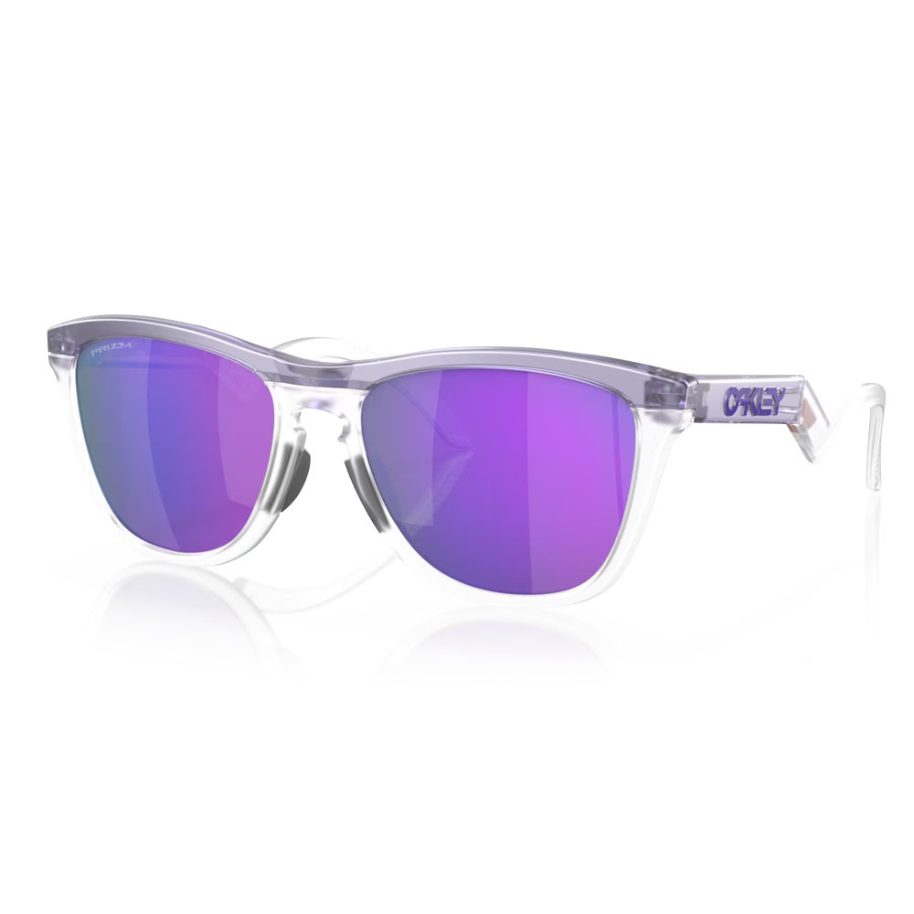 Image of Oakley Occhiali Ciclismo Frogskins Hybrid Bianco Viola TU