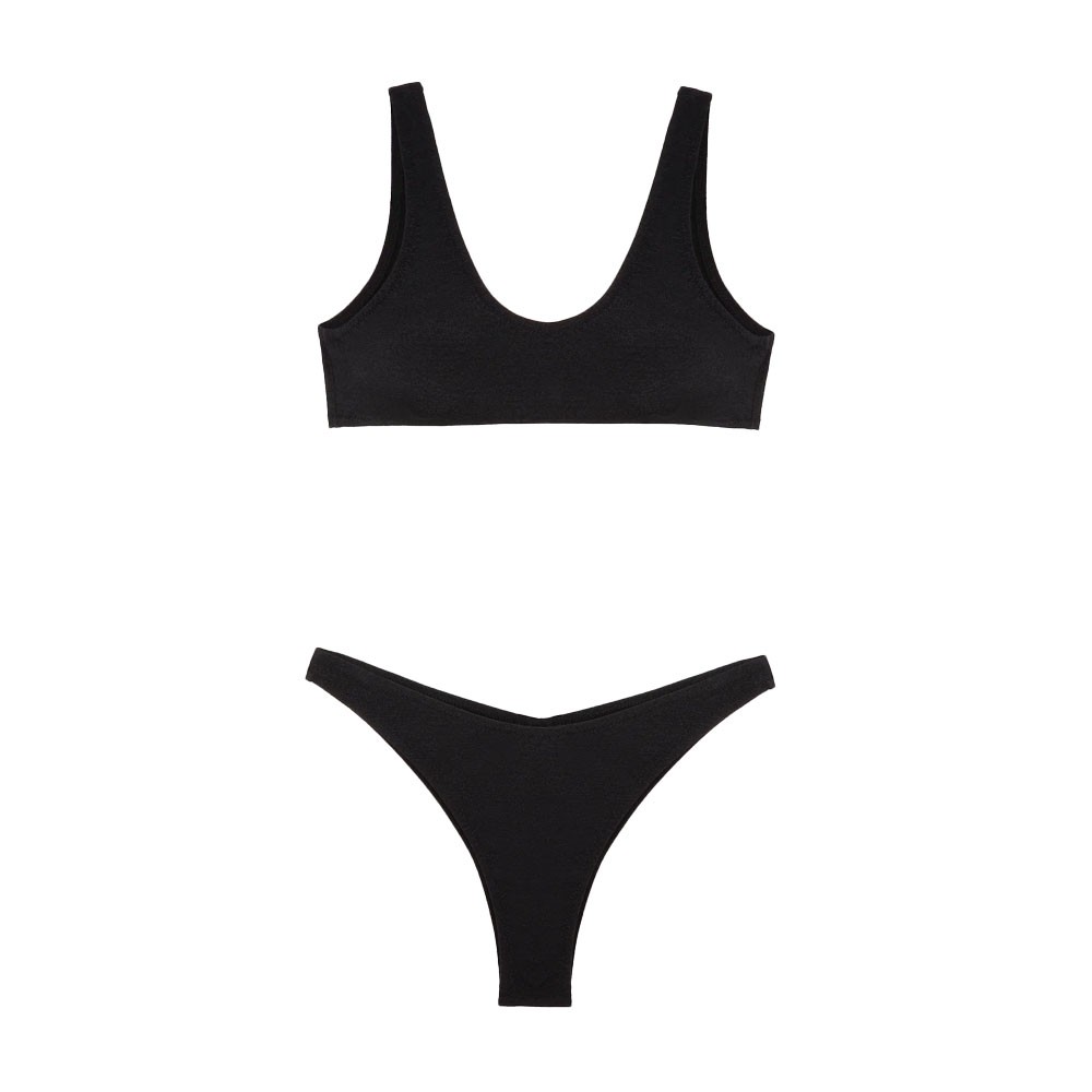 Image of Effek Bikini Spugnetta Nero Donna L