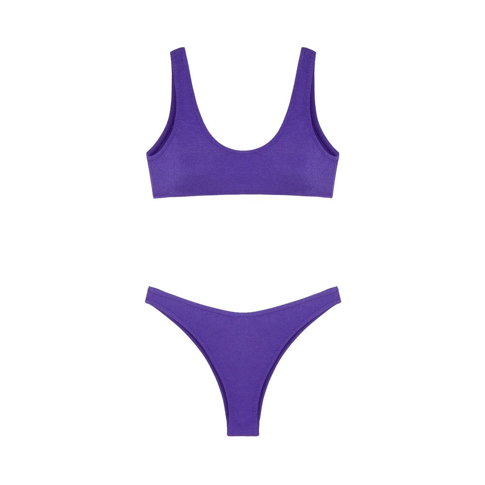 Image of Effek Bikini Spugnetta Viola Donna L