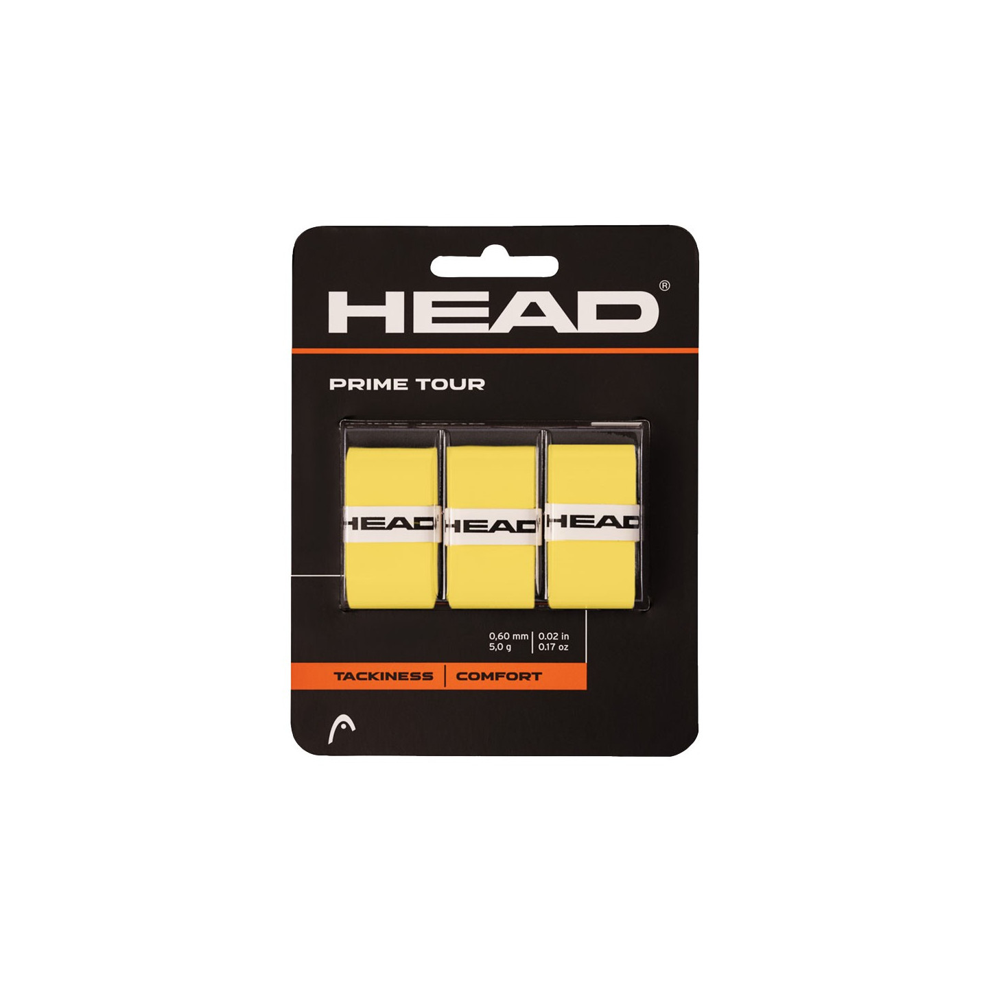 Head Giallo Pacchetto Da 3 Overgrip Prime Tour Gialli - Immagine 3