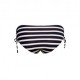 Esprit Top Righe Doppia Spallina Blu Donna